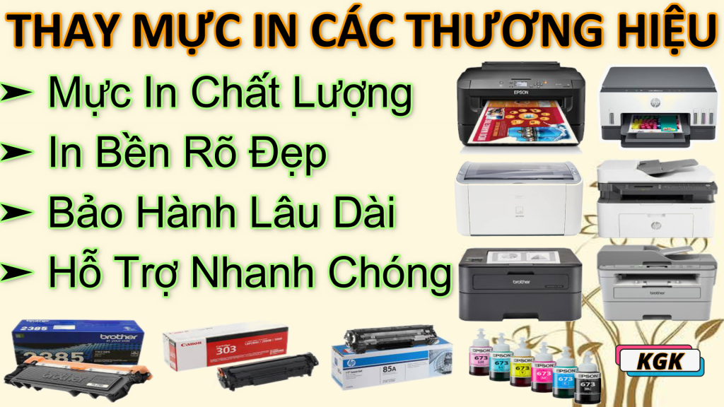 Thay Mực In Brother Tận nơi