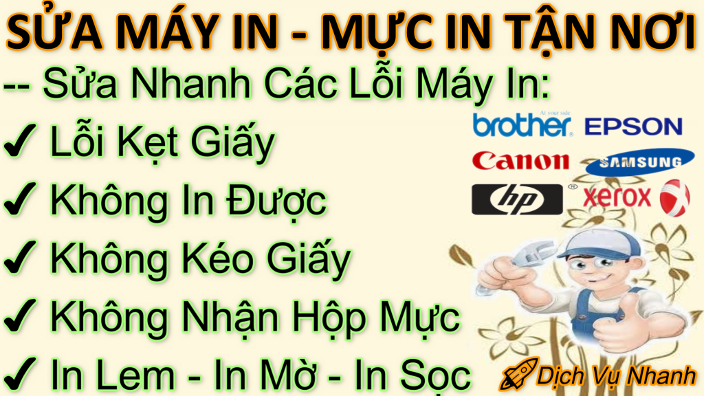 Sửa Máy In Brother Tận nơi