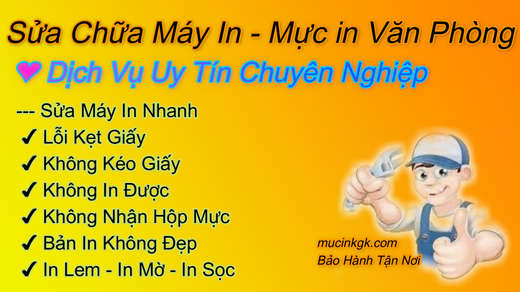 Sửa Máy In Quận Tân Bình