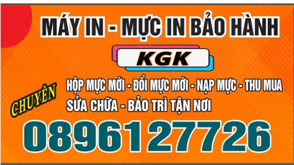 Mực In Văn Phòng KGK