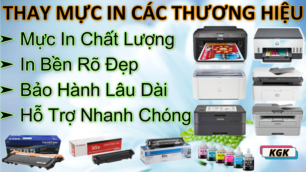 Thay Mực In HP Tận Nơi