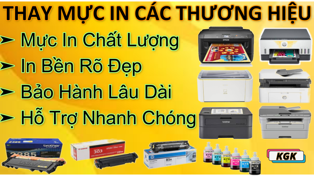 Thay Mực In Canon Tận nơi