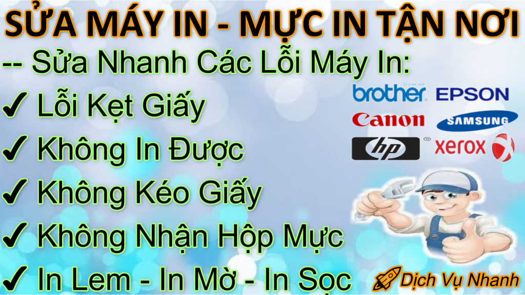 Dịch Vụ Sửa Chữa Máy In KGK